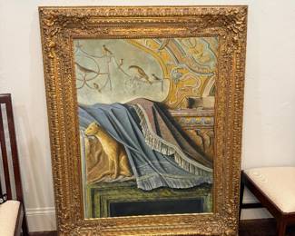 Large framed art (also smaller canvas version)