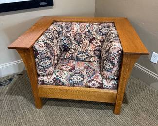 Stickley arm chair