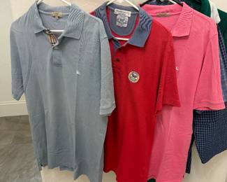 Burberry golf shirts