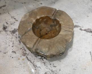 Stone ashtray