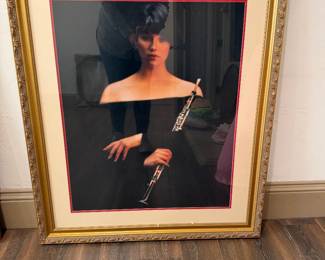 Lady with oboe