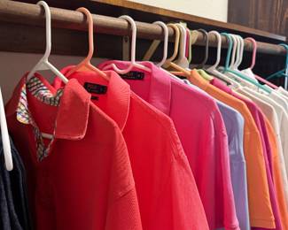 Many golf shirts smaller sizes Polo and Burberry