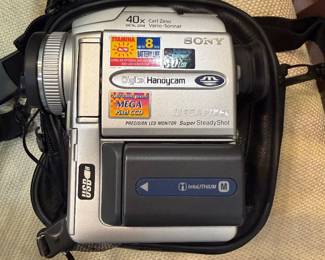 Sony Handycam megapixel 40X USB