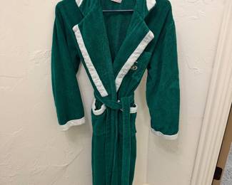 Asian green robe