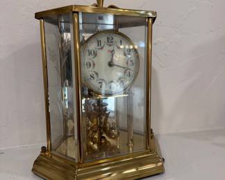Brass clock
