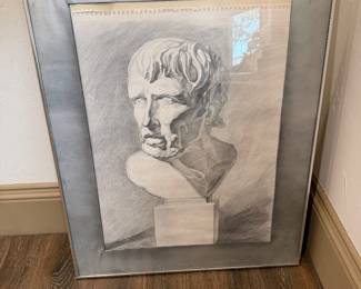Sculpted drawing