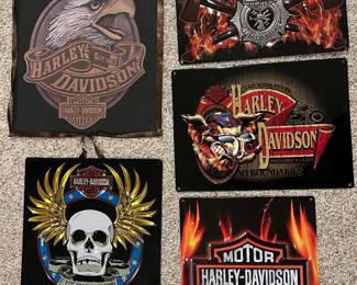 Harley Metal Signs