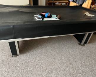 Pool Table - C.L.Bailey Co. - Made in USA - Comes with 8 Cue Sticks-Cover-Balls-3 Racks,