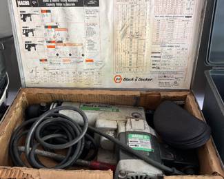 Black & Decker Macho II Rotary Hammer,