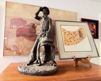 Bronze Cowboy, Western Art