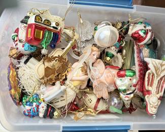 Misc Christmas ornaments