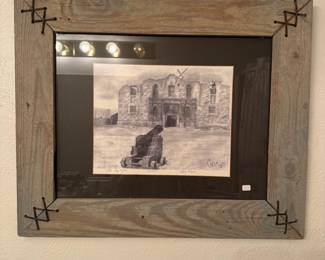 Picture of the Alamo