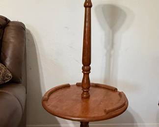 Vintage lamp table