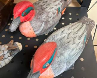Wildflower Lane Estate Sale in Bay City wooden ducks decoy