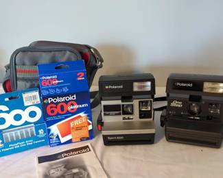 Vintage Polaroid Cameras