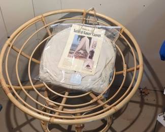 Papasan Chair Base and Canopy