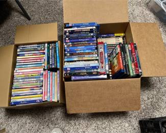 Assorted DVDs And Magnavox DVD player