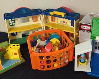 Vintage Little Tykes and Fischer Price Toys