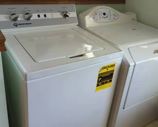 Speed Queen Washer, Maytag Dryer