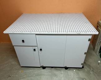 Rolling Craft Table