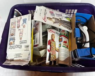 Mystery Lot of Sewing Patterns  Iron