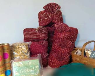 Indian Wedding Turbans, Gulal, Saree And More