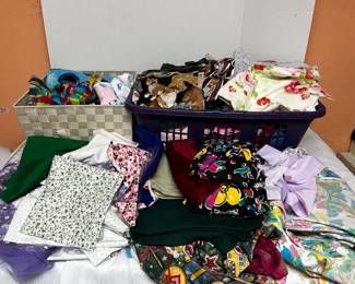 Bulk Lot of Scrap Fabric