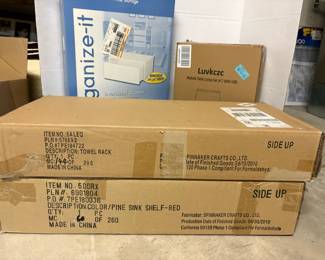 Four New Items In Original Packaging