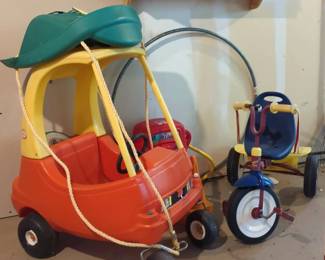Little Tykes Car, Tricycle And Other Outdoor Toys