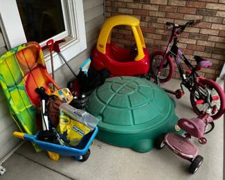 Bike  Outdoor Toy Lot