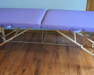 Folding Purple Massage Table
