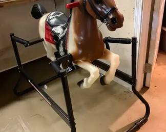 Vintage Spring Rocking Horse