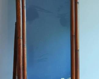 Bamboo Freestanding Mirror