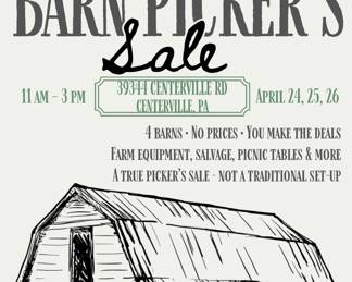BARN PICKERS Sale