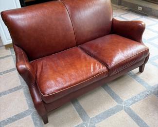 Leather Sofa by Baker Furniture