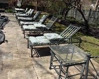 Several Pool Chaise