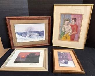 Three Prints And A Photo