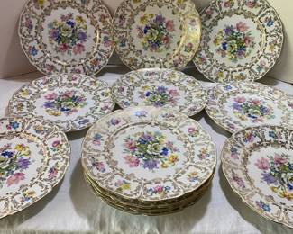 Baronet Porcelain China Plates
