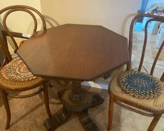 Tea Table And Two Chairs