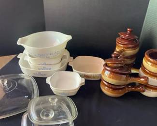 CC Corningware And Crocks