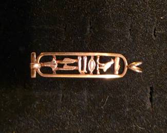 18k pendant 