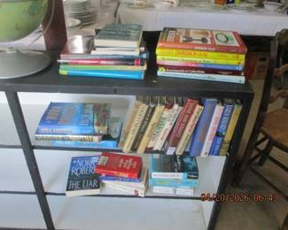 NOVELS AND GLASS REFERENCE BOOKS