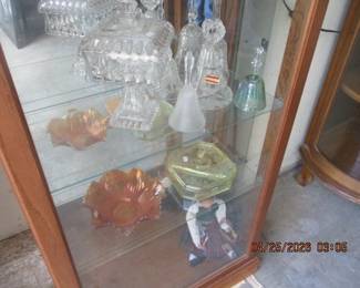 CRYSTAL BELLS MOSTLY FROM GERMANY (2 ARE MISSING RINGERS)