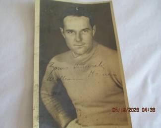 AUTOGRAPHED WILLIAM HAYNES PICTURE