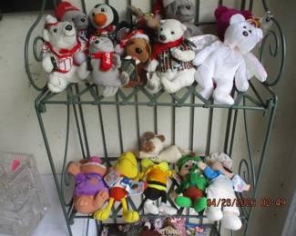 VAROUS BEANIE BABIES - COKE, MCDONALDS, CEREAL 