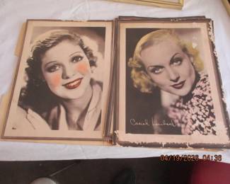 SIGNED OLD MOVIE STAR PICTURES