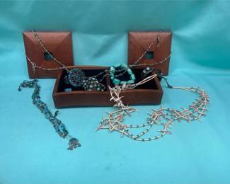 Sterling Bracelet  Turquoise Style Jewelry