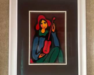  04 Hagop Chakrian Frame And Mounted