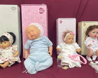Vtg Reborn  Gotz Baby Dolls