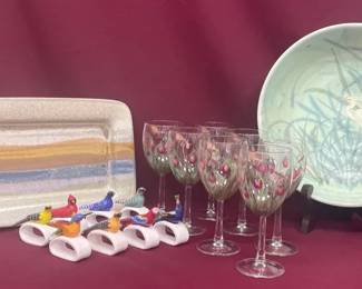 Vtg Artisan Tableware